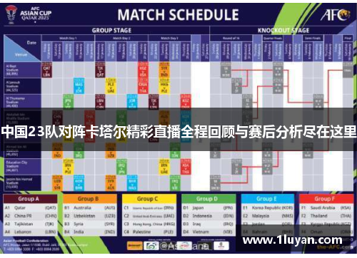 中国23队对阵卡塔尔精彩直播全程回顾与赛后分析尽在这里